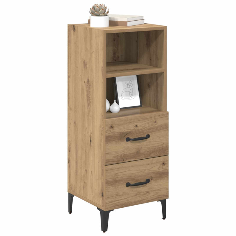 34.5cm Sideboard, Artisan Oak