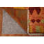 Tapis de couloir oriental géométrique orange marocain 3 x 10