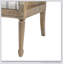 Fauteuil beige en polyester à 4 pieds