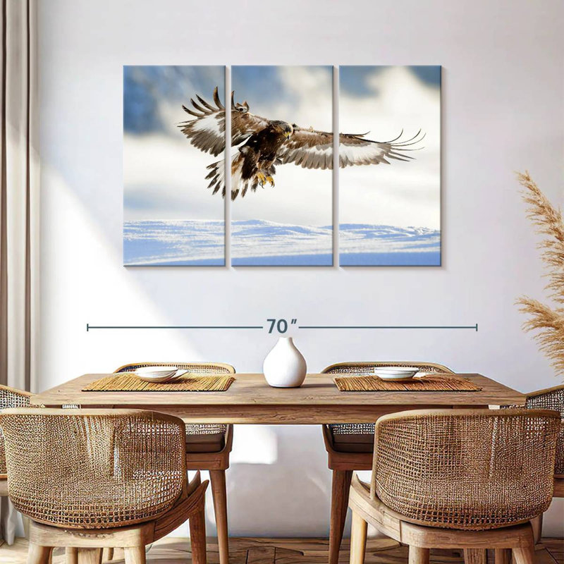 Brampt Norwegian Golden Eagle, 36" H x 57" W