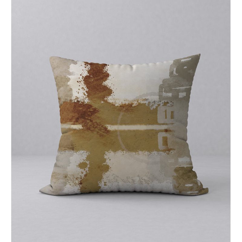 Reversible Throw Pillow, 18" x 18"