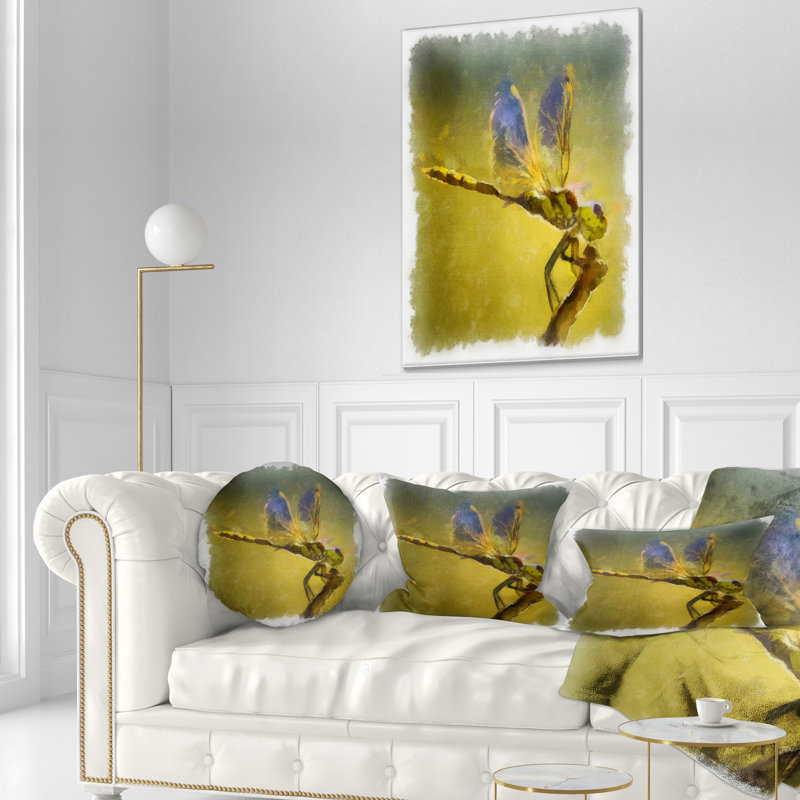Coussin Dragon, Rectangle, 12 po x 20 po