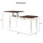 Bureau à hauteur ajustable Heppman