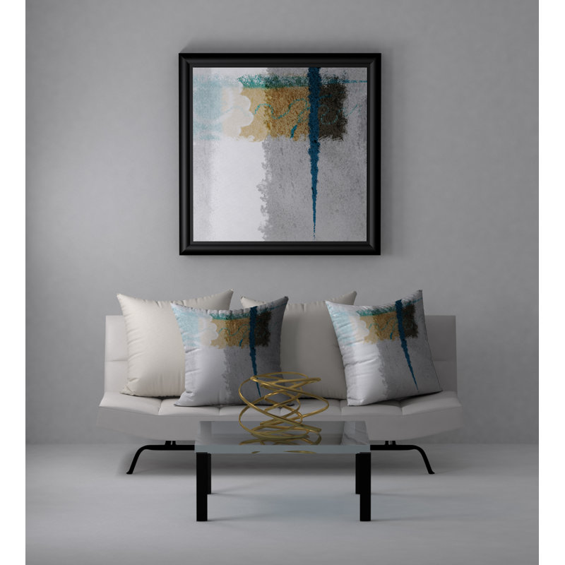 Coussin décoratif carré parfaitement vivace, 20 po x 20 po