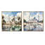 «Sheik Zayed Grand Mosque Uae I», ensemble de 2 reproductions d'art sur toile-2092712411-2092712388