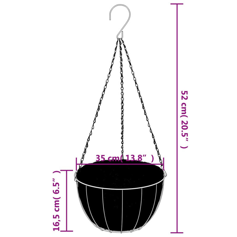 Planter, 52cm H x 35cm W x 35cm D