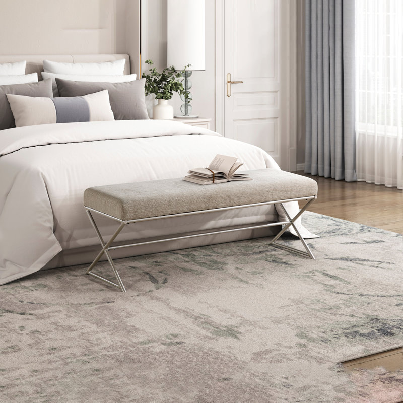 Banc d'entrée 1PC; Finition champagne