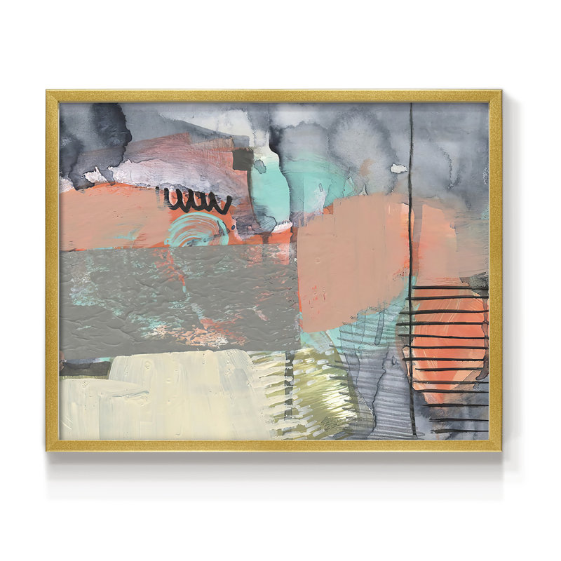 Over, Under & Through II - Impression encadrée - Restickable, H 11 po x l 14 po