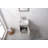 Jarrettsville 16.5 " W Freestanding Standard and Wall Mounted 1 Single Vanity Bathroom Vanity With Porcelain Top-1833201383