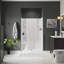 48" W x 74.5" H Framed Rectangle Shower Stall with Seat, Towel Bar and Base Included-400399571