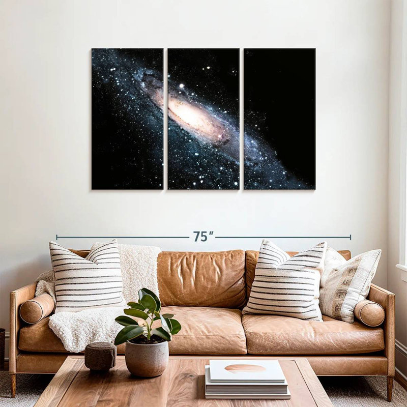Oberle Beautiful Galaxy, 36" H x 57" W