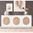 Wanetta 72'' Solid Wood Sideboard-1965870280