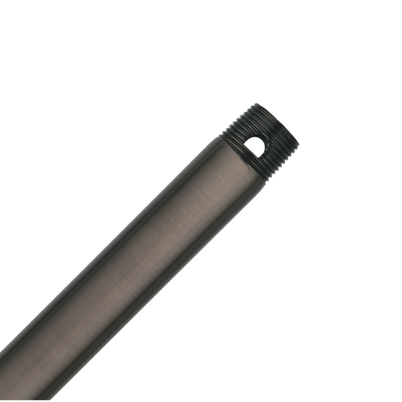 Ceiling Fan Downrod, Bronze Patina, 18" H x 0.75" W x 0.75" D