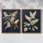 «FLORAL Series CLIV», reproduction encadrée de qualité supérieure - prête à être accrochée - aucun clou requis - aucun clou requis-887970456-887970434