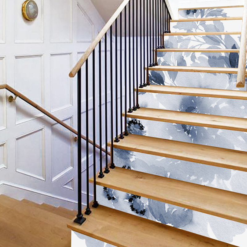 Grands autocollants pour escalier en PVC