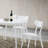 Contemporary White Round Dining Table