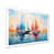 White Single Picture Framed