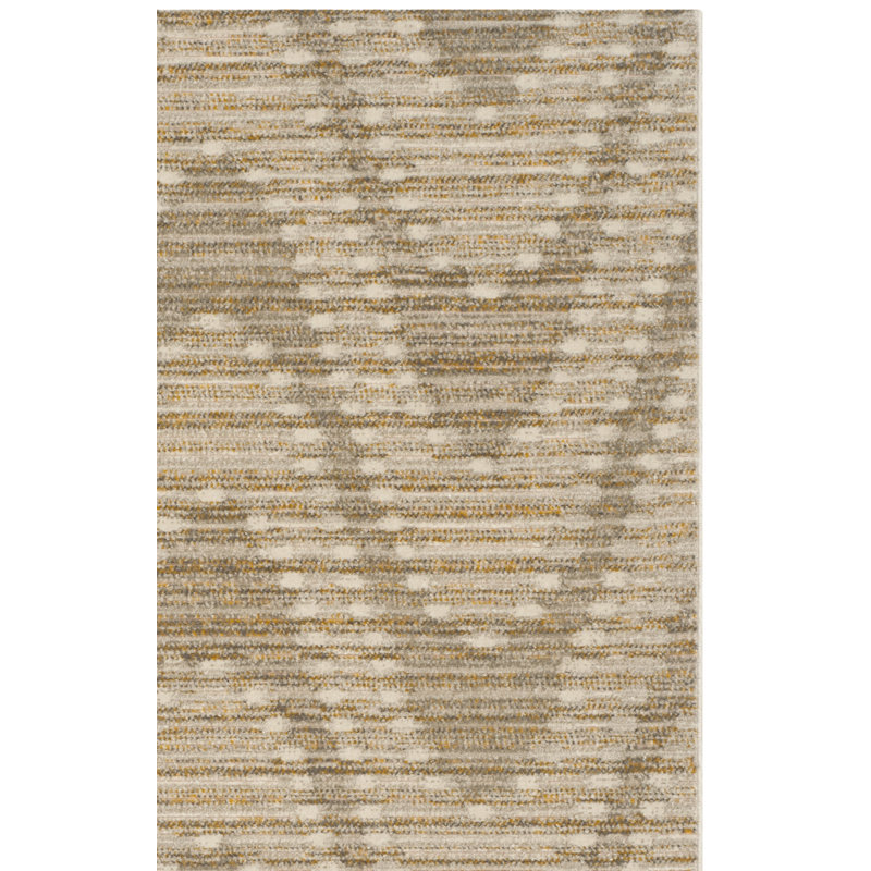 Norvin Performance Abstract Rug, Rectangle 4'1" x 6'