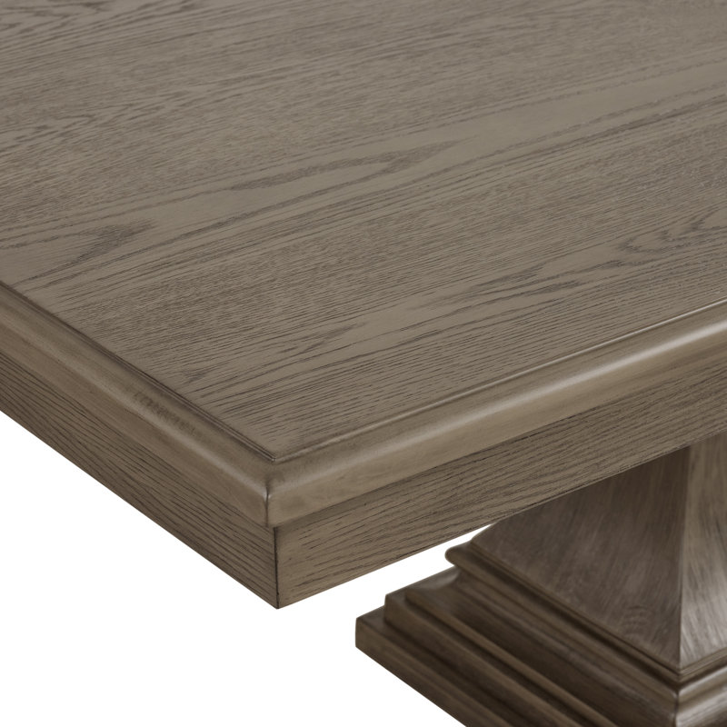 Royale Gray Oak Extendable Rectangular Dining Table