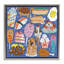 Cadre flottant avec croquettes Dog Dogs, par Krissy Mast-58197734-58197755