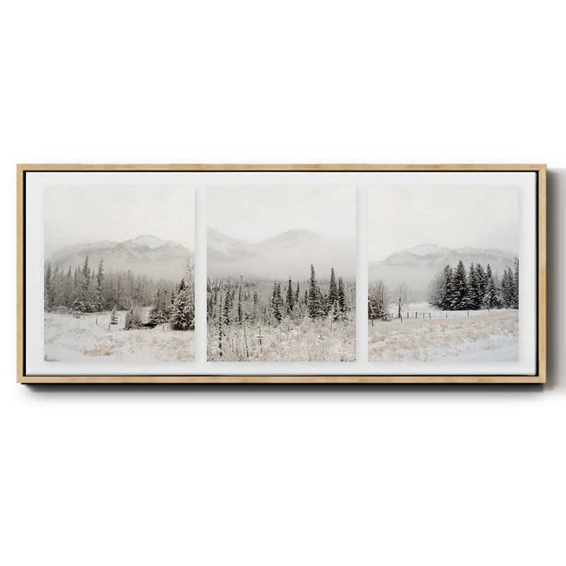 Snowbound- Framed Canvas