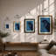 Blue Bird Profile Japandi - Print-2022427977-2022427970