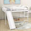 Lit mezzanine double avec glissoire Hallema-1588859795