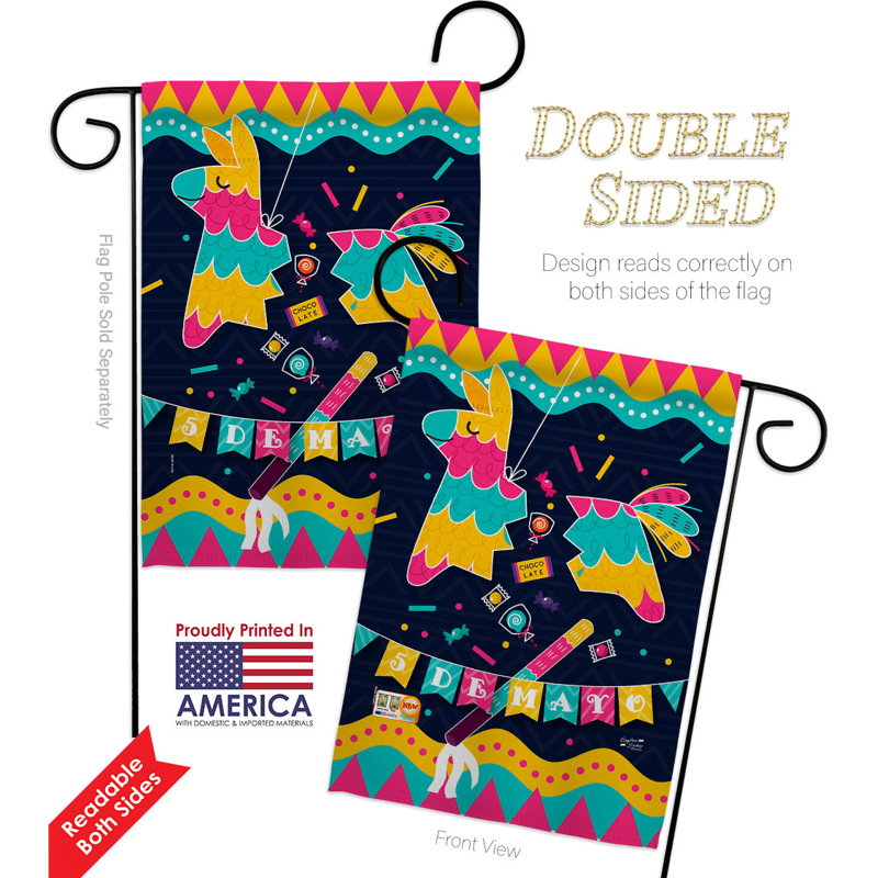 Ensemble de drapeaux en polyester 18,5 po x 13 po Mayo