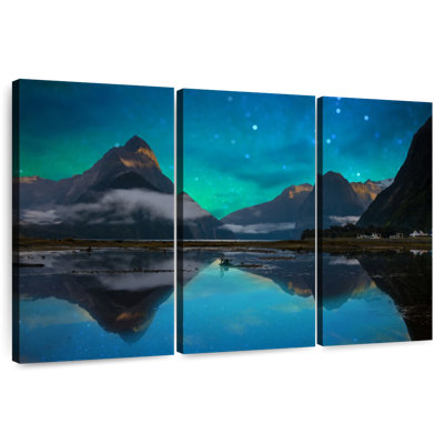 R camion Milford Sound Night Reflection