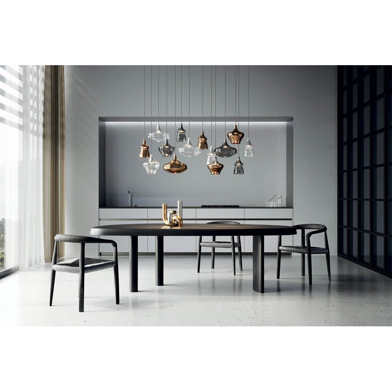 Nostalgia 1 - Light LED Pendant, Glossy Bronze/Black