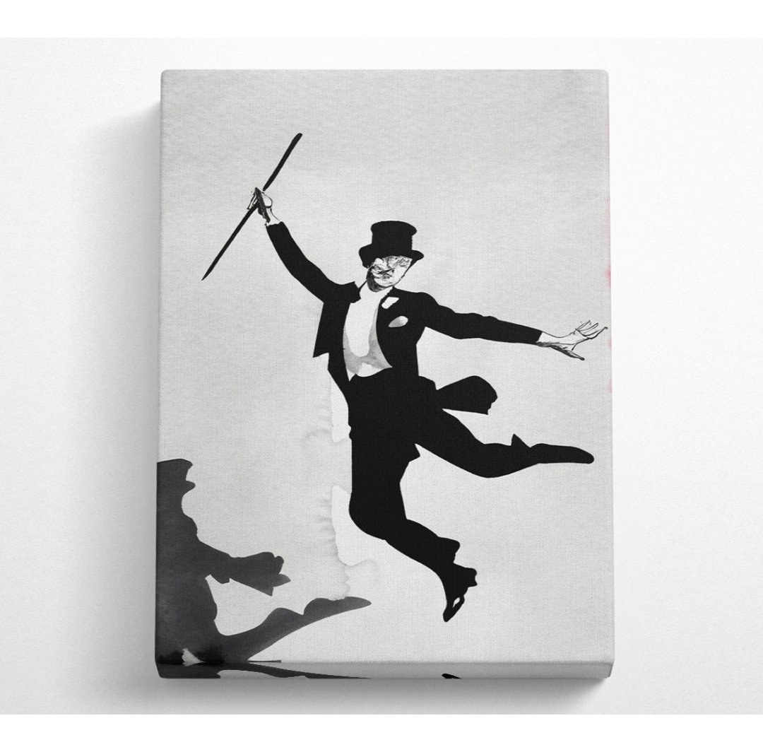 Fred Astaire Shadow - Kunstdrucke auf Leinwand