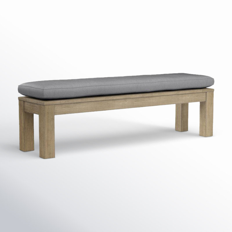 Banc de salle à manger Vienna, Toile granit Sunbrella®