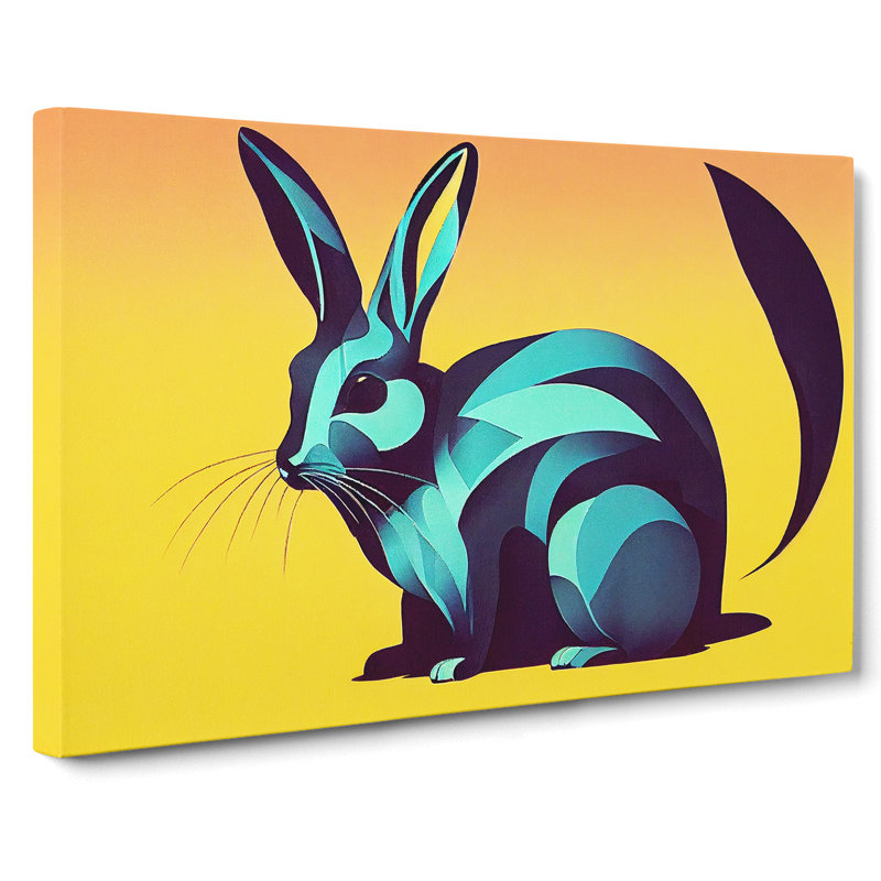 Rabbit Art Vol.2 - Wrapped Canvas, 50cm H x 76cm W x 3cm D