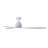 Whitehaven 56" Smart WiFi Indoor/Outdoor DC Ceiling Fan with Remote, Damp Rated, White Modern Ceiling Fan-69556332-67499159