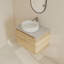 Ensemble de meuble-lavabo simple mural 30 po avec lavabo en céramique-1229568120