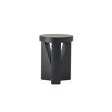 Cugino Solid Wood Abstract End Table