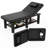 75" Professional Massage Table, Comfortable PU Leather Folding Table, Massage Bed With Adjustable Backrest And Head Pillow-124944683