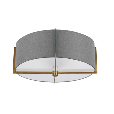 Cadwell 3 Light Semi-Flush Mount
