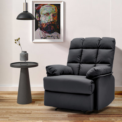 Upholstered Recliner Armchair