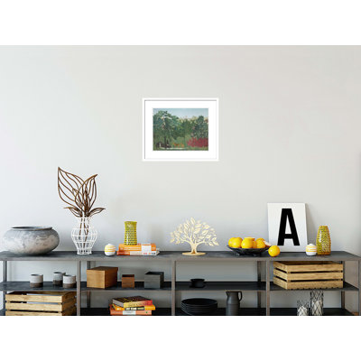 «The Waterfall» par Henri Rousseau, impression giclée sur cadre