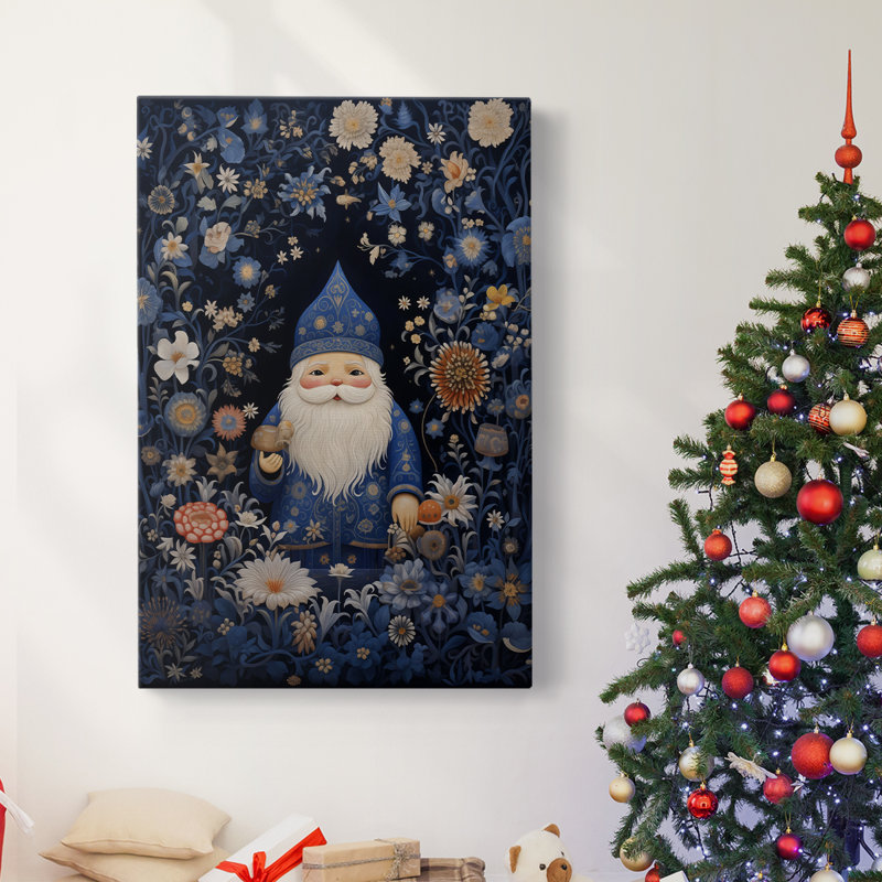 Art des Fêtes de Noël - Toile tendue avec châssis DCLII, H 24 po x l 16 po