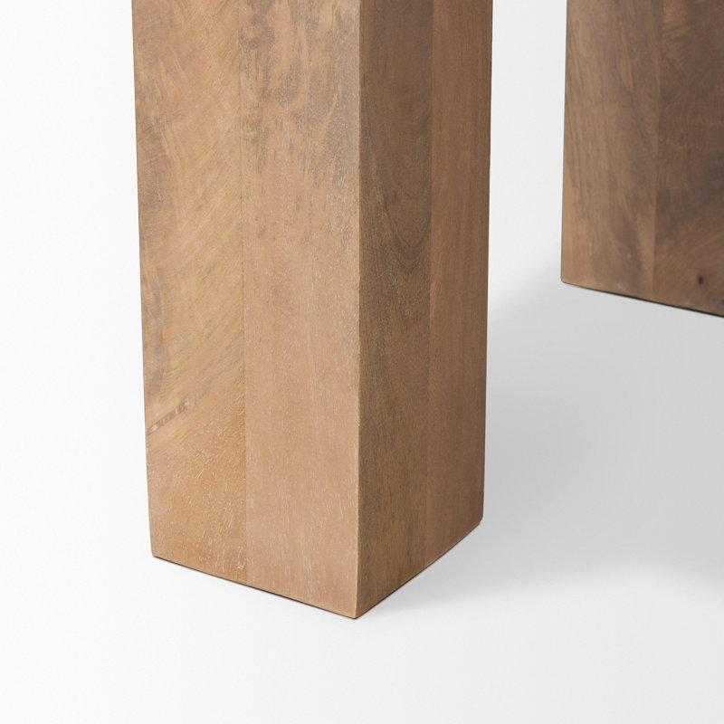 Table de bout en bois massif Wynda