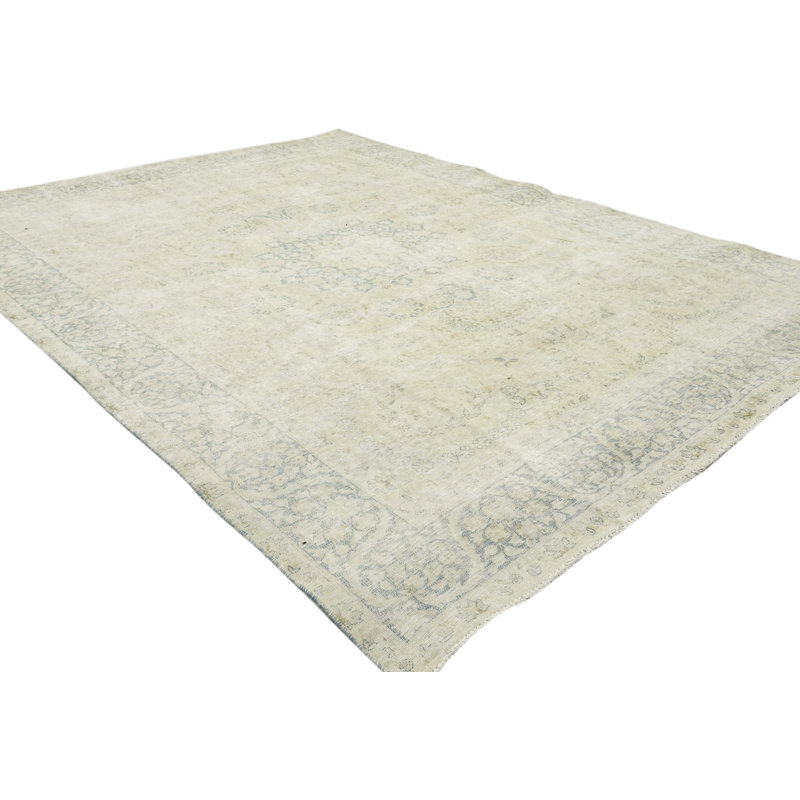 Muted Beige Traditional 8X10 Oriental Area Rug
