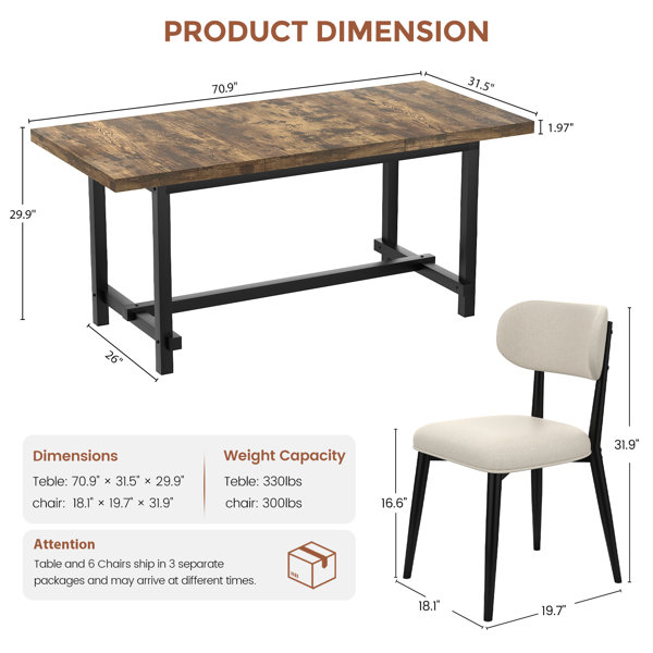 Dimensions du produit