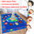 KidCarpet World Character Rug, Rectangle Classroom Rug With Cultural Diversity Theme, 6' x 8'6" Rectangle-2021170171