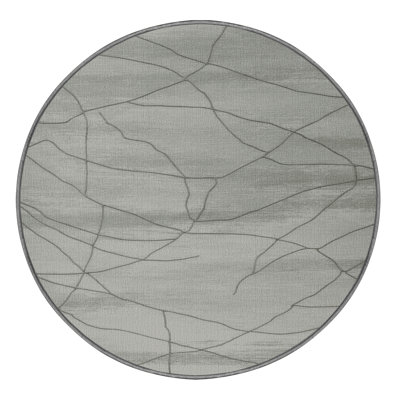 Machine Washable Abstract Brown Area Rug