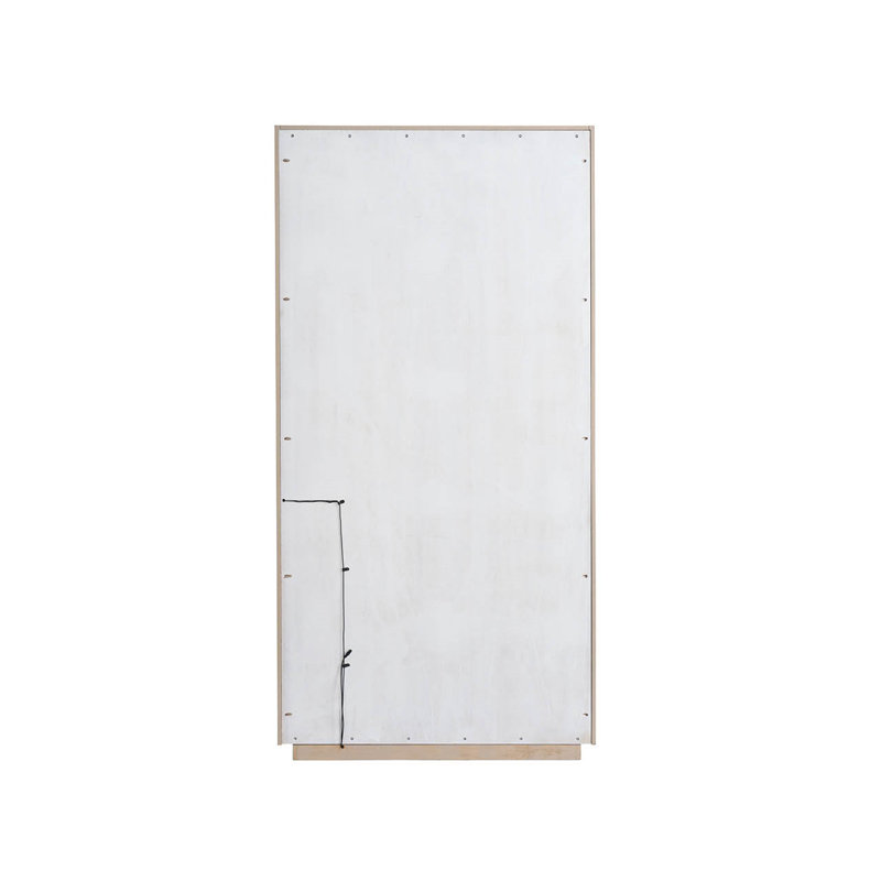 Armoire moderne en bois massif, Tanné