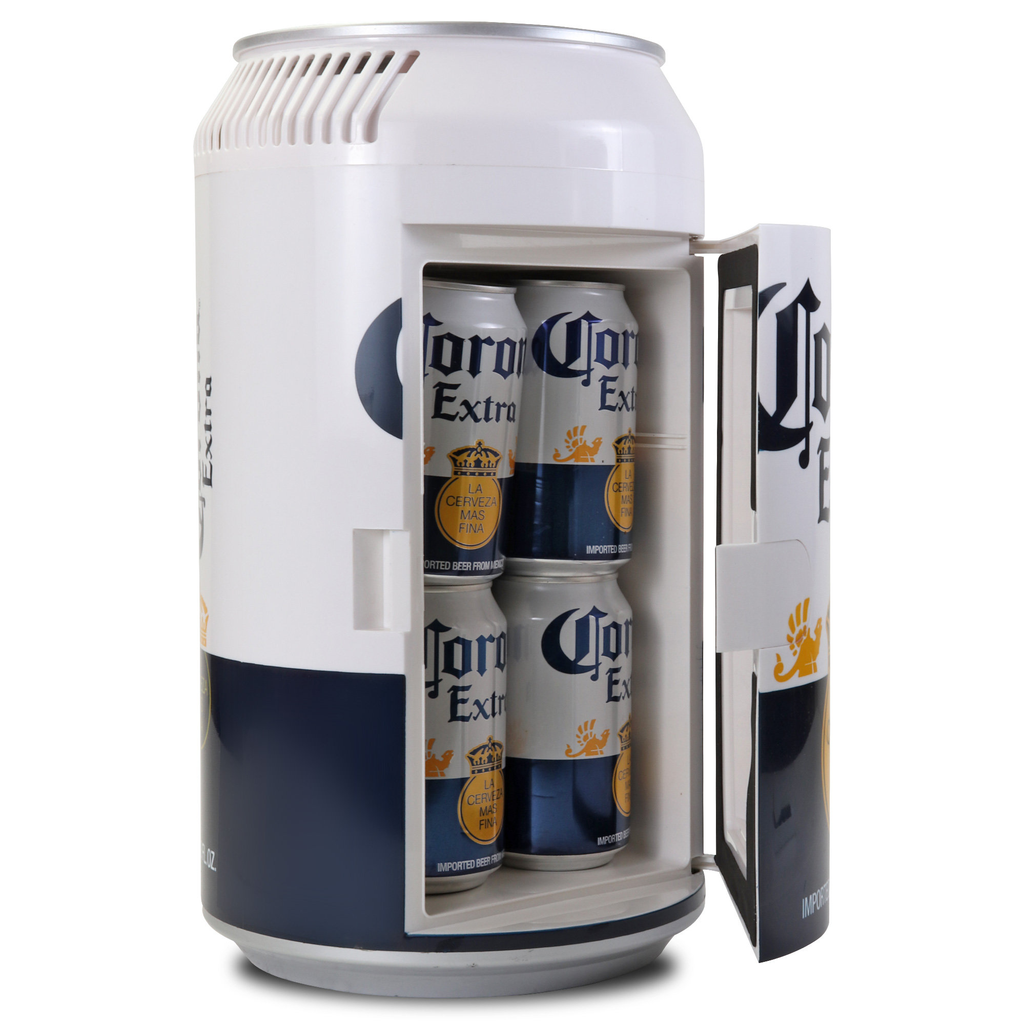 Crownful 4L mini fridge holds 6 cans, keeps them nice and cold! #mini, Mini  Fridge
