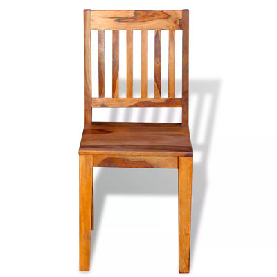 Vernia 17.7'' H Solid Wood Side Chair