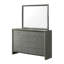 Commode contemporaine 9 tiroirs 1pc avec boutons ronds pour chambre à coucher et salon-1741654204